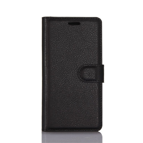 For Huawei P8 Lite (2017) / Honor 8 Lite Litchi Grain Leather Case 3 Card Holders with 1 Cash Pocket Wallet
