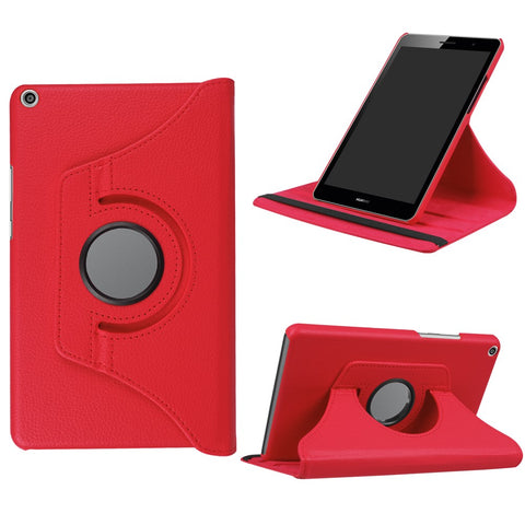 Litchi Skin Leather 360 Degree Rotary Stand Tablet Protective Cover for Huawei Mediapad T3 8.0