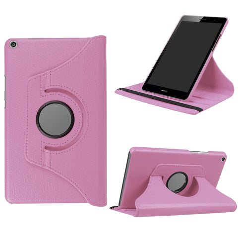 Litchi Skin Leather 360 Degree Rotary Stand Tablet Protective Cover for Huawei Mediapad T3 8.0