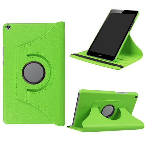 Litchi Skin Leather 360 Degree Rotary Stand Tablet Protective Cover for Huawei Mediapad T3 8.0