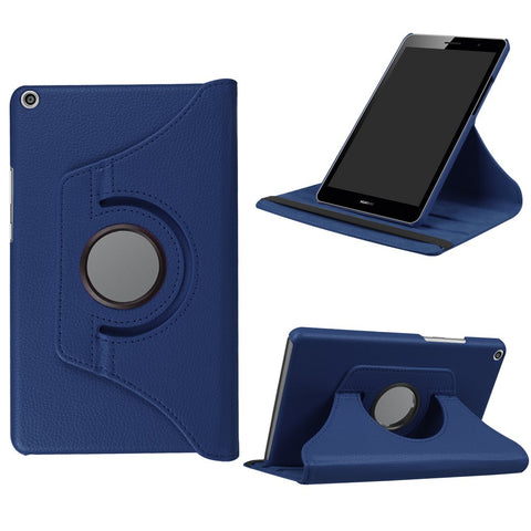 Litchi Skin Leather 360 Degree Rotary Stand Tablet Protective Cover for Huawei Mediapad T3 8.0