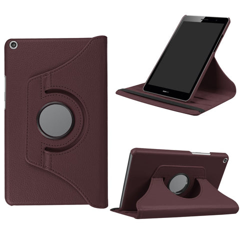 Litchi Skin Leather 360 Degree Rotary Stand Tablet Protective Cover for Huawei Mediapad T3 8.0