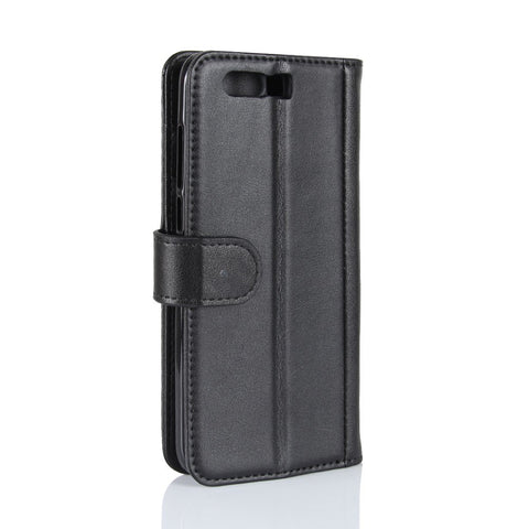 For Huawei Honor 9 Phone Cases Genuine Split Leather Wallet Mobile Cover Stand