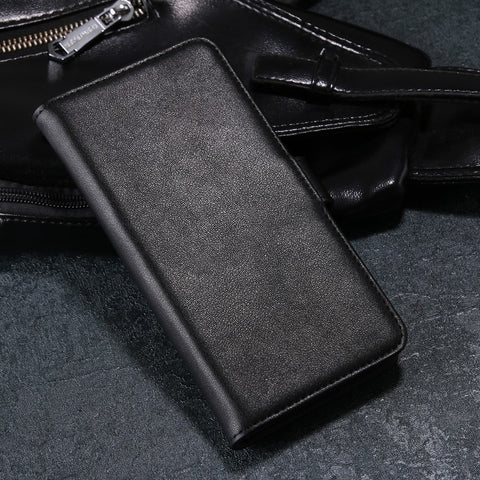 For Huawei Honor 9 Phone Cases Genuine Split Leather Wallet Mobile Cover Stand