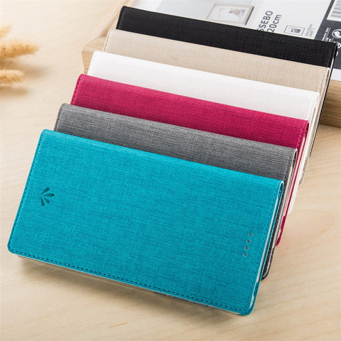VILI DMX Style for Huawei Honor 9 Cross Texture Leather Card Holder Protective Case