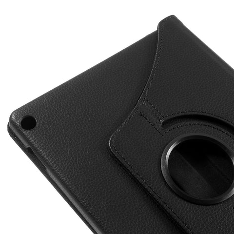 Elastic Band 360 Degree Swivel Stand Leather Shell for Huawei MediaPad M3 Lite 10 (10.1 Inch)