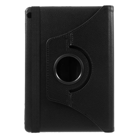 Elastic Band 360 Degree Swivel Stand Leather Shell for Huawei MediaPad M3 Lite 10 (10.1 Inch)