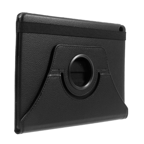 Elastic Band 360 Degree Swivel Stand Leather Shell for Huawei MediaPad M3 Lite 10 (10.1 Inch)