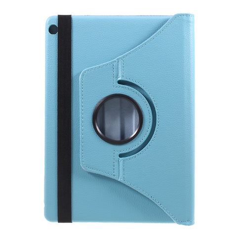 Elastic Band 360 Degree Swivel Stand Leather Shell for Huawei MediaPad M3 Lite 10 (10.1 Inch)