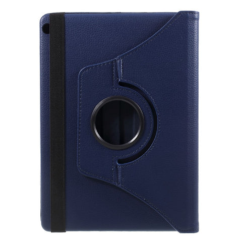 Elastic Band 360 Degree Swivel Stand Leather Shell for Huawei MediaPad M3 Lite 10 (10.1 Inch)
