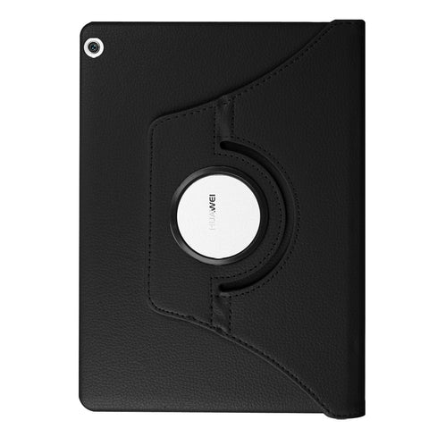 Litchi Texture Smart PU Leather Rotary Stand Flip Case with Elastic Band for Huawei Mediapad M3 Lite 10