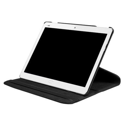 Litchi Texture Smart PU Leather Rotary Stand Flip Case with Elastic Band for Huawei Mediapad M3 Lite 10