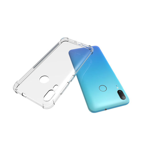 Clear Shockproof Anti-slip TPU Phone Case for Motorola Moto E6 Plus
