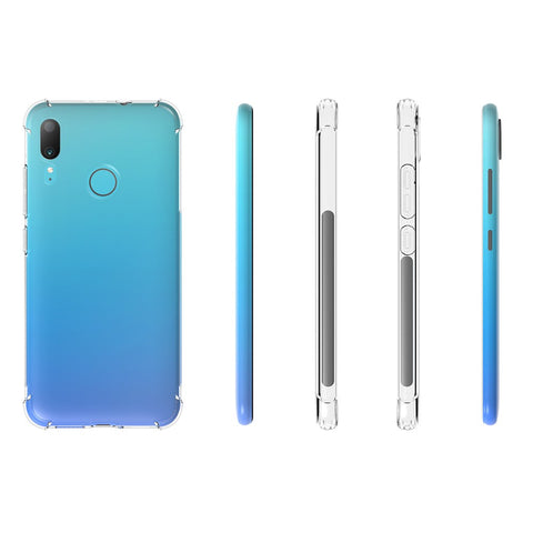 Clear Shockproof Anti-slip TPU Phone Case for Motorola Moto E6 Plus