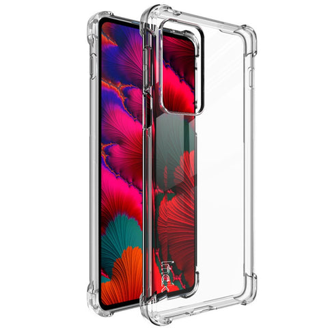 IMAK Four Corners Airbag Protective TPU Phone Case with Screen Protector for Motorola Edge 20 Pro/Edge S Pro