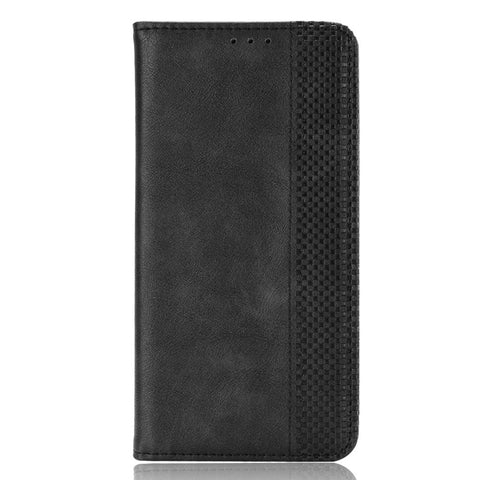 Auto-Absorbed Vintage Style Wallet Protective Cover Anti-Drop Leather Phone Case with Stand for Motorola Edge 20 Lite/Edge 20 Fusion