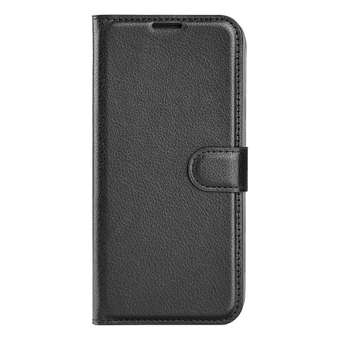 Well-protected Folio Flip Litchi Texture PU Leather Coated TPU Mobile Phone Case Stand Wallet Flip Protective Cellphone Cover for Motorola Edge X30/X30 Pro/Edge 30 Pro/Edge Plus (2022)/Edge+ (2022)