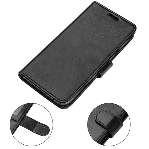 Crazy Horse Texture PU Leather + Inner TPU Shell Stand Wallet Flip Phone Case for Motorola Edge X30/X30 Pro/Edge 30 Pro/Edge Plus (2022)/Edge+ (2022)