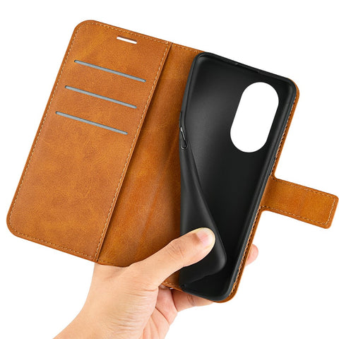 Magnetic Clasp Folio Flip PU Leather + Soft Inner TPU Phone Case Stand Wallet Shockproof Protective Cover for Motorola Edge X30/X30 Pro/Edge 30 Pro/Edge Plus (2022)/Edge+ (2022)