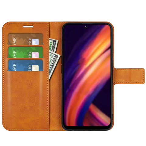Magnetic Clasp Folio Flip PU Leather + Soft Inner TPU Phone Case Stand Wallet Shockproof Protective Cover for Motorola Edge X30/X30 Pro/Edge 30 Pro/Edge Plus (2022)/Edge+ (2022)