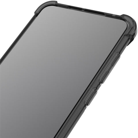 IMAK Flexible Clear TPU Shock-Absorbing Corners Anti-Scratches Protective Case with Screen Protector for Motorola Moto G200 5G / Edge S30 5G