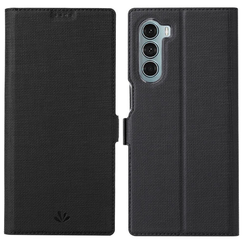 VILI K Series Anti-drop protection Double Magnetic Clasps Closure Stand Wallet Leather Phone Case Shell for Motorola Moto G200 5G