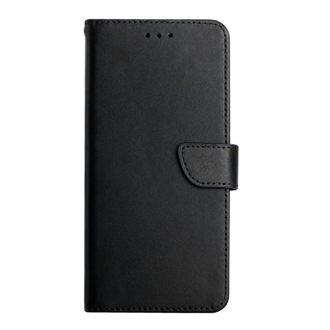 Nappa Texture Genuine Leather Magnetic Clasp Full Protection Phone Case with Wallet Stand for Motorola Edge X30