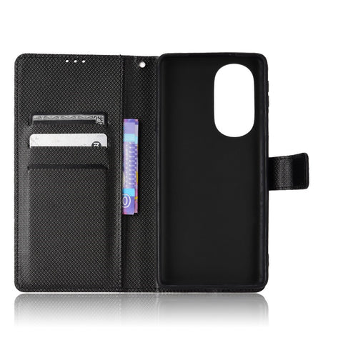 For Motorola Edge X30/Motorola Edge X30 Pro(Motorola Edge+ (2022) Diamond Texture PU Leather Protective Case Foldable Stand Phone Wallet Cover Shell