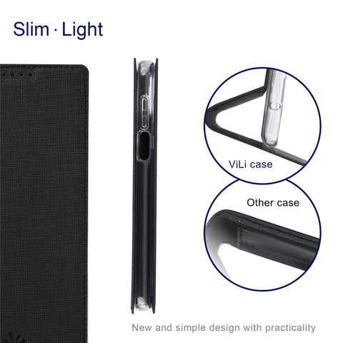 VILI DMX Series for Motorola Moto G Stylus 5G (2022) Stand Phone Case PU Leather Phone Shell Hands-free Anti-drop Cover with Card Holder