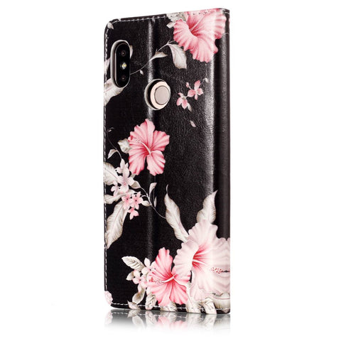 Pattern Printing Wallet Stand Leather Case for Xiaomi Redmi Note 5 Pro (Dual Camera) / Redmi Note 5 (China)