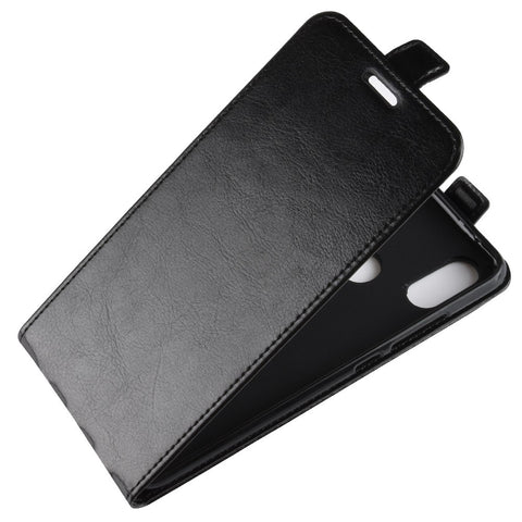 Crazy Horse Vertical Flip Leather Case Cover with Card Slot for Xiaomi Mi 6X / Mi A2