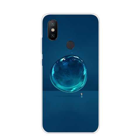 Pattern Printing TPU Lightweight Back Case for Xiaomi Mi A2 / Mi 6X