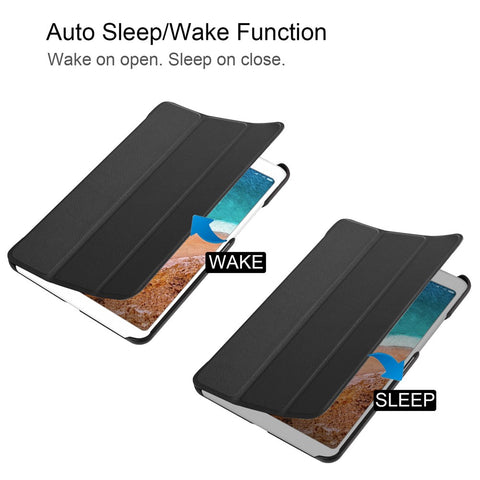 Tri-Fold Stand Leather Smart Case for Xiaomi Mi Pad 4