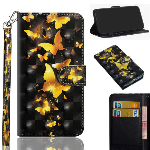 Patterned Wallet Stand Leather Mobile Cover for Xiaomi Redmi 6 (Dual Camera: 12MP+5MP)