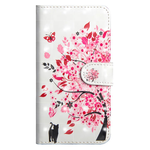 Patterned Wallet Stand Leather Cover for Xiaomi Redmi 6A (Single 12MP Rear Camera)