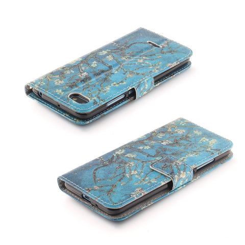 Pattern Printing Wallet Stand Leather Phone Case for Xiaomi Redmi 6A