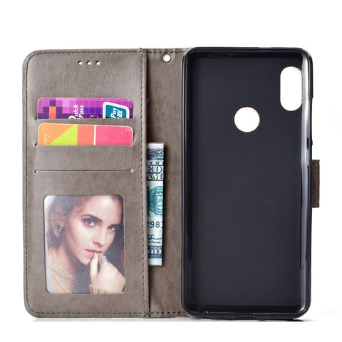 Imprinted Mandala Pattern PU Leather Protection Accessory Case for Xiaomi Redmi Note 5 Pro (Dual Camera) / Redmi Note 5 (China)