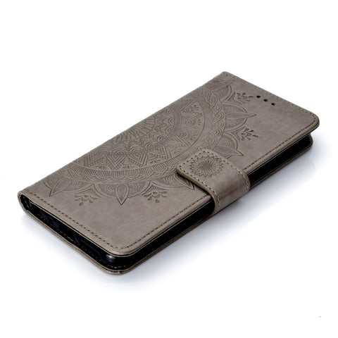 Imprinted Mandala Pattern PU Leather Protection Accessory Case for Xiaomi Redmi Note 5 Pro (Dual Camera) / Redmi Note 5 (China)