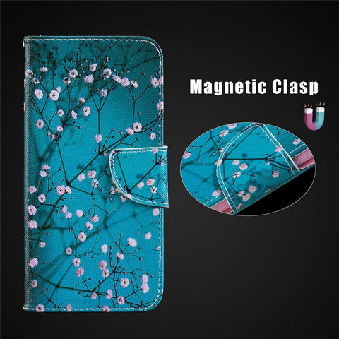 Pattern Printing PU Leather Protection Cell Phone Casing for Xiaomi Pocophone F1 / Poco F1 (India)
