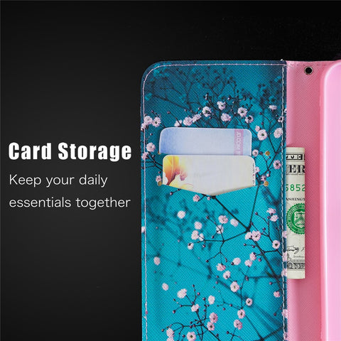 Pattern Printing PU Leather Protection Cell Phone Casing for Xiaomi Pocophone F1 / Poco F1 (India)