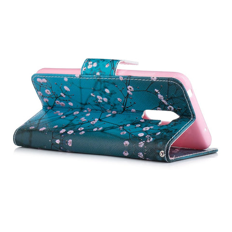Pattern Printing PU Leather Protection Cell Phone Casing for Xiaomi Pocophone F1 / Poco F1 (India)
