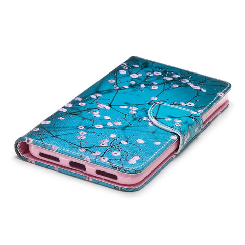 Pattern Printing PU Leather Protection Cell Phone Casing for Xiaomi Pocophone F1 / Poco F1 (India)