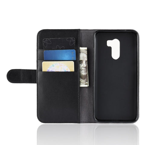 For Xiaomi Pocophone F1 / Poco F1 (India) Phone Cases Genuine Split Leather Wallet Mobile Cover Stand