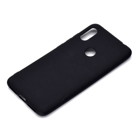 Solid Color Soft Matte TPU Cell Phone Case for Xiaomi Redmi Note 6 Pro