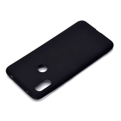 Solid Color Soft Matte TPU Cell Phone Case for Xiaomi Redmi Note 6 Pro