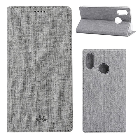 VILI DMX Cross Texture Stand Leather Case with Card Slot for Xiaomi Mi Mix 3 / Mix 3 5G