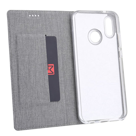 VILI DMX Cross Texture Stand Leather Case with Card Slot for Xiaomi Mi Mix 3 / Mix 3 5G