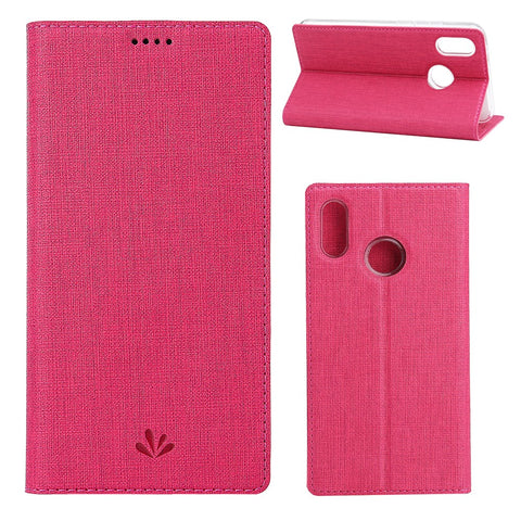 VILI DMX Cross Texture Stand Leather Case with Card Slot for Xiaomi Mi Mix 3 / Mix 3 5G