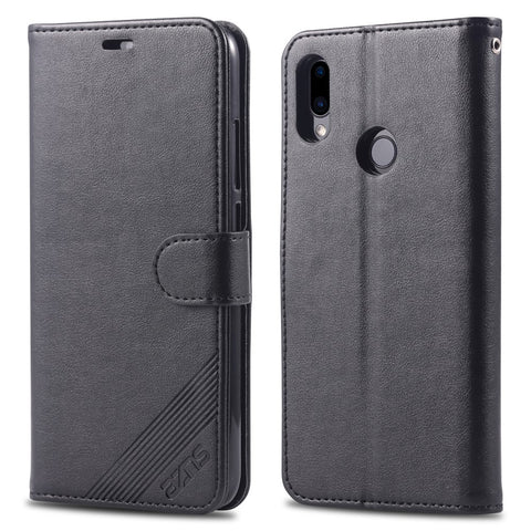 AZNS Leather Wallet Case for Xiaomi Redmi Note 7S / Note 7 / Note 7 Pro (India)
