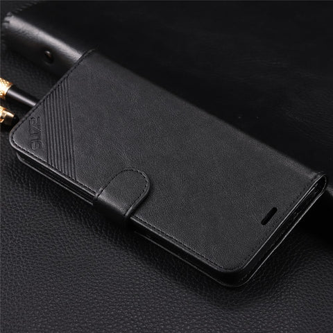 AZNS Leather Wallet Case for Xiaomi Redmi Note 7S / Note 7 / Note 7 Pro (India)